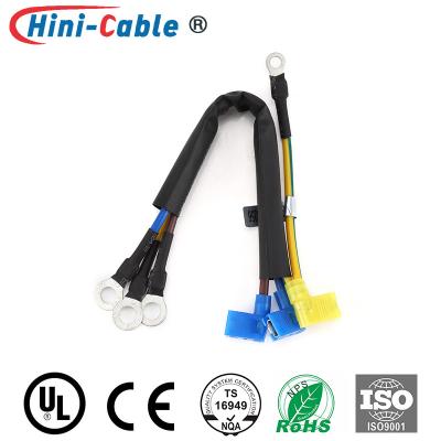 China Spring Terminal To Ring Terminals 14AWG Medical Cable Assemblies for sale