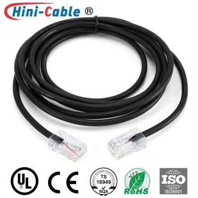 China Iron Shell Crystal Plug 8Pin 5000mm Data Transmission Cable for sale