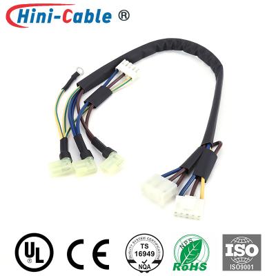 China ISO9001 chicote de fios de alta tensão do fio do carro da resistência 16AWG à venda