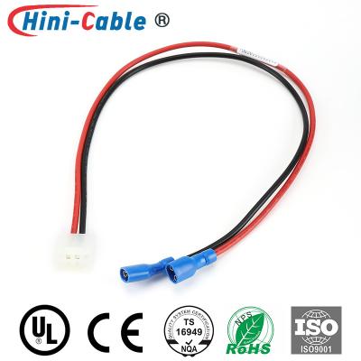China JST Male To Female 3.96mm 4Pin Waterproof Power Cable for sale