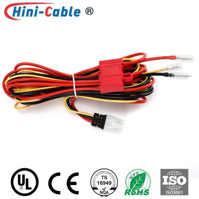 China JST Pitch 2.0mm Car Wire Harness 3Pin To Tinned End for sale