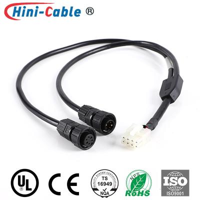 China Cable de extensión masculino de la señal de M12 8pin ISO9001 CSA XLPE en venta