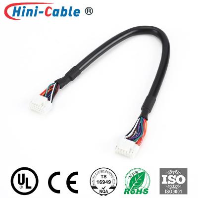 China CJT Pitch 2.0mm 2x12Pin Electrical Cable Harness Magnet Ring for sale