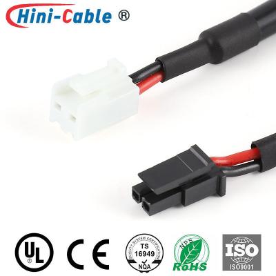 China OEM ODM 950mm Car Cable Harness Molex 436450200 2Pin To VH3.96 2Pin for sale