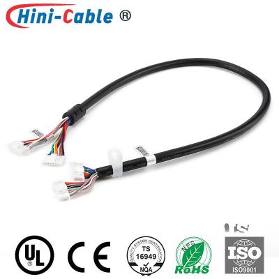 China JST Pitch2.0mm 8Pin 28AWG Multi Core Cable Signal Transmission for sale
