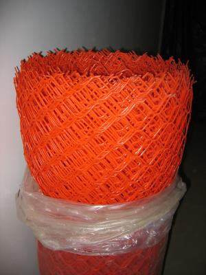 Chine Anti fabrication résistante UV d'oiseau, anti filet de cerfs communs de HDPE orange pour la serre chaude à vendre