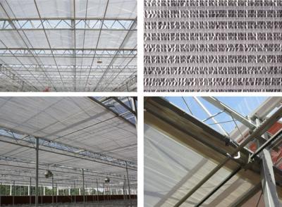 China Greenhouse Energy Saving Screen polymer AAS with polyester line for sale