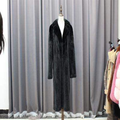 China 2019 Wholesale Plus Size Mink Fur Coat Keep Warm In Winter Fashion for sale