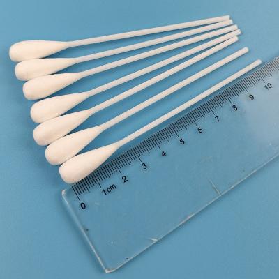 China 10mm Big Round Head Qtips Cotton Bud Biodegradable Makeup Removing Applicator Cotton Swab for sale