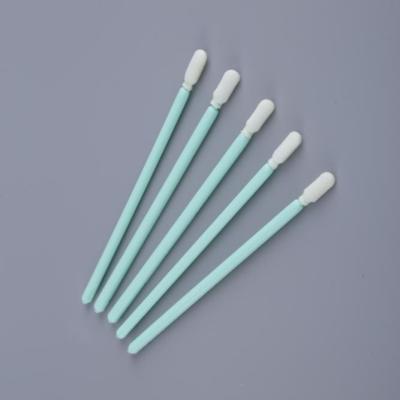 China Lab Esd Safe Swabs Round Tip , Lint Free Cotton Swabs For Semiconductor for sale