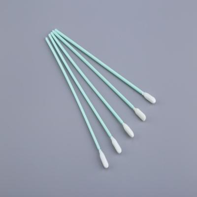 China Dust Free Foam Cleaning Swabs , Printhead Cleaning Swabs Long PP Handle for sale
