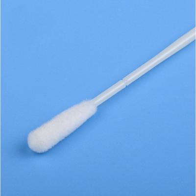China 150mm Nylon Flocked Oral Medical Disposable Sterile Swab for sale