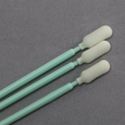 China Disposable 165mm Cleaning Lint Free Foam Swabs Dust Free for sale