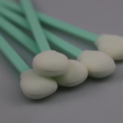 China 125mm Big Round Head Disposable Open-cell Sponge Cleanroom Swab for sale