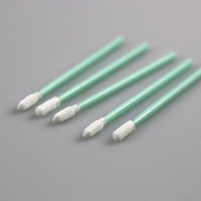 China TX754B Lint Free Cleanroom Polyester Head 70mm Dacron Swabs With SGS Certificate for sale
