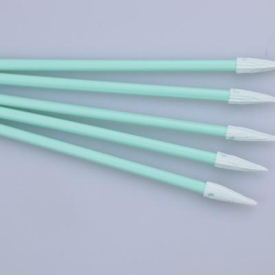 China Cleanroom Double Layers Polyester Swab For Cleaning Precision Instrument Microscope for sale