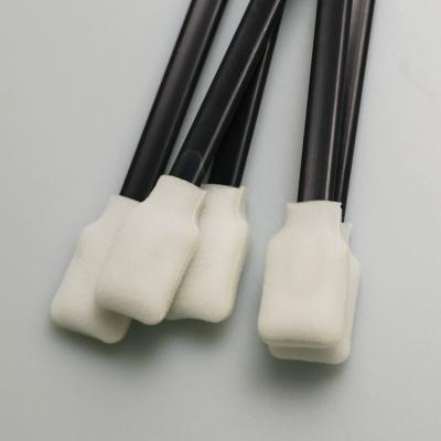 China Cutting Plotters Lint Free 125mm Foam Tip Cleaning Swabs for sale