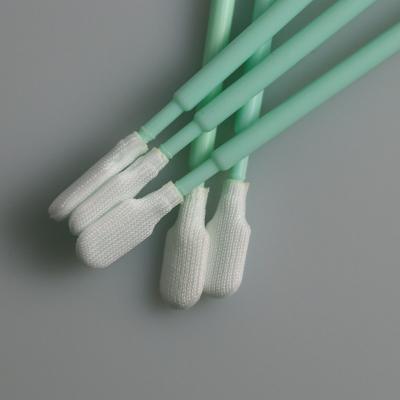 China 165mm PP Stick Polyester Swab For Cleaning Sensitive Equipment for sale