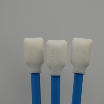 China PP Handle No Lint Foam Cleaning Swab For Inject Printer 125mm Length for sale
