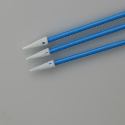 China Remove Flux Residue And Excess Materials Pointed Foam Tip Swabs 76mm for sale