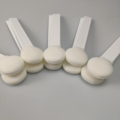 China Strong White Handle Sponge Swab Big Round Head 5 Inch for sale