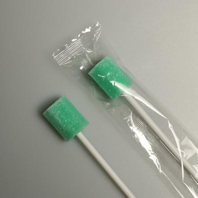 China Hexagon Sponge Tipped Disposable Sterile Swab OEM For Oral Cleaning for sale