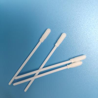 China Disposable EO Sterile 8cm Foam Head Oral Specimen Collection Swabs for sale
