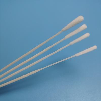 China EO Sterile Nasal Sample Collection Nylon Flocked Swabs for sale