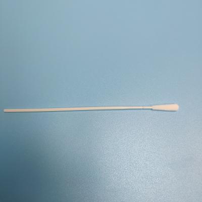 China Sample Collection Sterile Swab Nylon Flocked Head For Nasal Oral Throat for sale