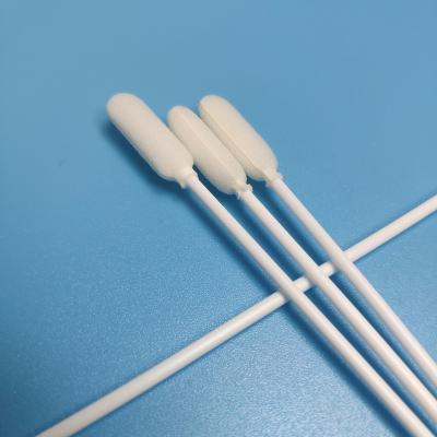 中国 ODM 14cm PPはスポンジの頭部の使い捨て可能な見本抽出の綿棒を付ける 販売のため