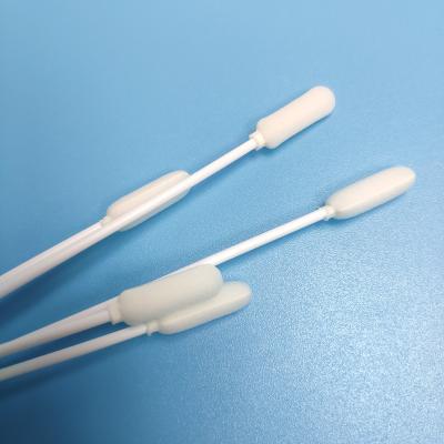 China EO Sterile Disposable PP Stick Oral Care Sponge Swabs 140mm for sale