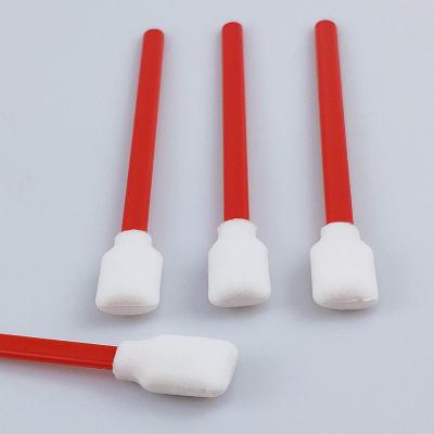 China Printer Head Cleaning Stick Foam Tip Swabs Rectangle Square for sale