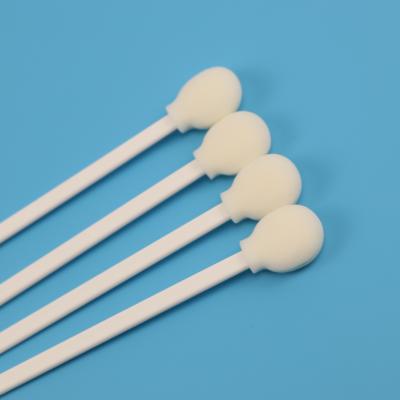 China 125mm Length  Medical Oral Sponge Swab Stick with open cell structure for sale
