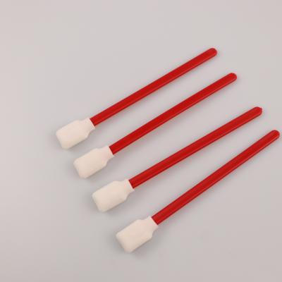 China 125mm Pp Stick Cotton Nonwoven Foam Tip Swab With PP Stick for sale