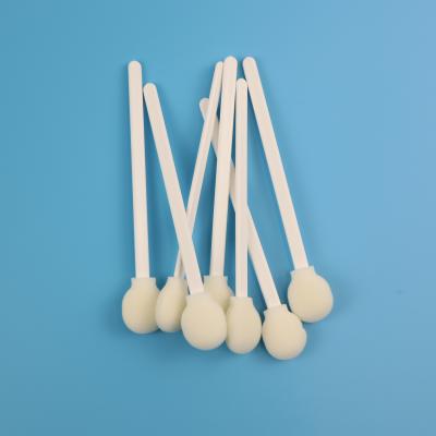 China White PP Stick Medical Devices Cleaning Foam Tip Swab quick absorption for sale