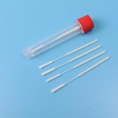 China 10cm Individual Wrapped ABS Stick Nasal Sample Collection VTM Test Kit for sale