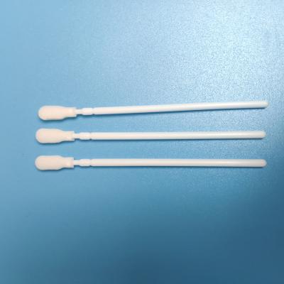 China Foam Tip Oral Mouth Collection Self Collected Nasal Swab , Sampling Flocked Swab for sale