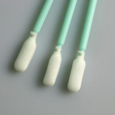 China Dust Free Long Foam Tip Cleanroom Foam Cleaning Swabs For Industrial Use for sale