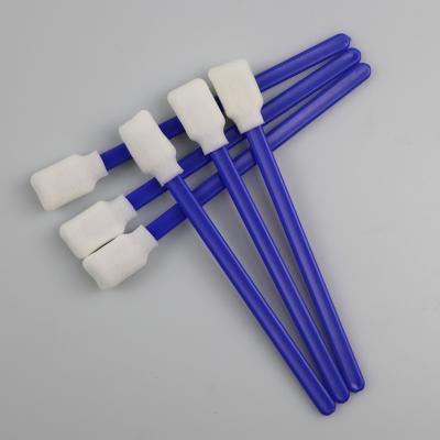 China 128mm Length Cleanroom Printer Toner Cleaning Swab High Absorbency for sale