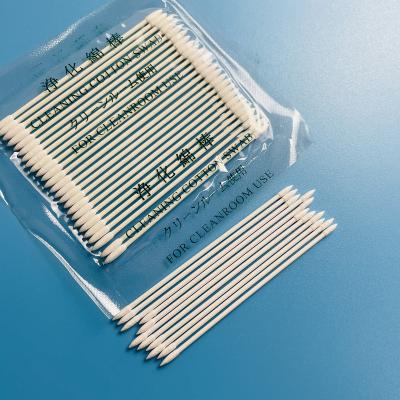China Pointed Micro Industrial Cotton Buds 2mm 25 PCS 3 Inch for sale