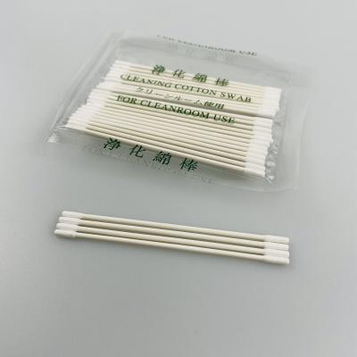 China Paper Head Cylindrical Pointed Cotton Buds 3 Inch For Crevices Clean for sale