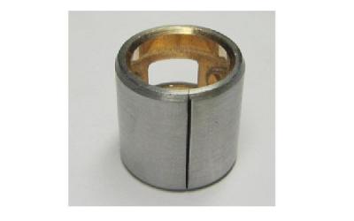 China Tin Coated Du Bushing Steel Backed Sleeve Bearing With Liner Material 0.7 Min Thick for sale