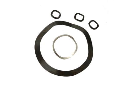 China Black E - Coating Metal Ring Gasket Curve Shape For Car Shock Absorber for sale