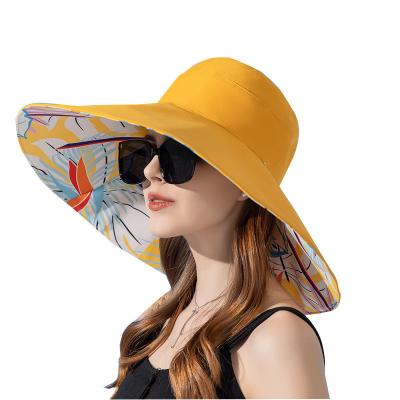 China Cross-border new double-sided fisherman hat female summer increase visor visor fashion sun hat sunscreen en venta