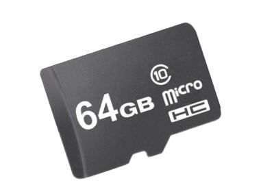 China Micro SDHC cartão verdadeiro da capacidade 64gb, cartões maiorias do SD do micro da classe 10 para Smartphone à venda