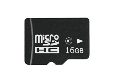 Chine classe micro 10, carte de carte de l'écart-type 16gb de mémoire micro d'écart-type de TF avec l'adaptateur libre de SDHC à vendre