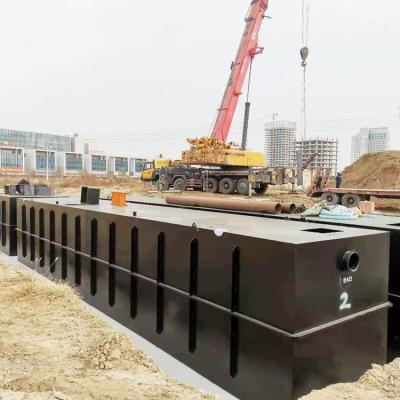 China Equipo doméstico de tratamiento de aguas residuales de acero al carbono 50T/D SQSH-50 en venta