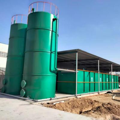 China tratamento de águas residuais industriais do sistema de Daf do aço carbono do equipamento do tratamento de esgotos 50T/D à venda