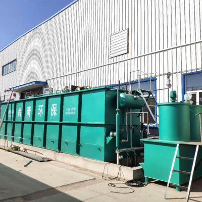 China PLC Control Slaughterhouse Waste Water Treatment containerised sewage treatment for sale