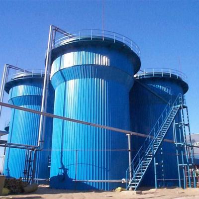 Chine Réacteur chimique adapté aux besoins du client de couverture de boues anaérobies de contrôle de PLC d'usine de traitement des eaux usées à vendre